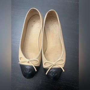 Chanel ballet slippers woman’s  size 5.5